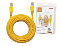 Sitecom Network Cable 8m, Yellow (LN-204) Sitecom Network Cable 8m, Yellow (LN-204)
